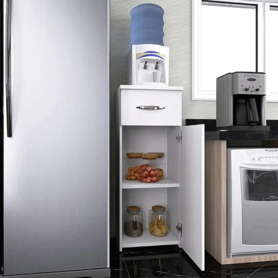 Armário De Cozinha Multiuso Organizador Em Mdp Com 1 Porta