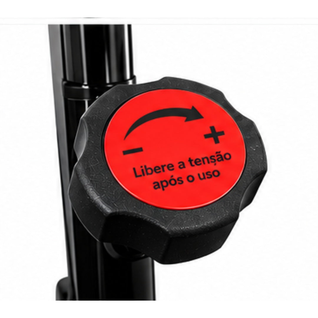 Brus fit Bicicleta Ergométrica Spinning Liftness X11 Cor Preto/vermelho