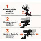 Brus fit Bicicleta Ergométrica Spinning Liftness X11 Cor Preto/vermelho