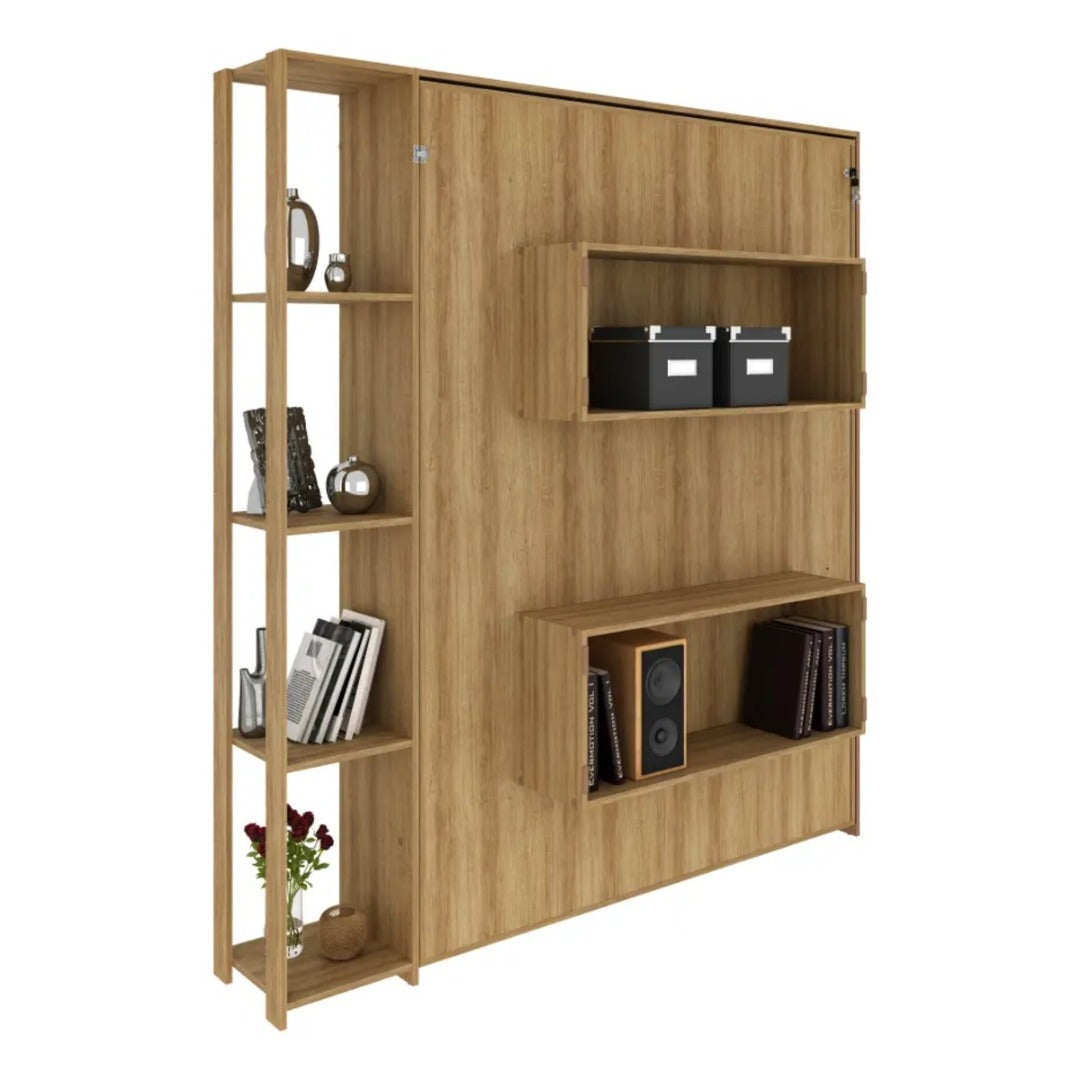 Cama Articulada Casal Vertical 4 Prateleiras 2 Nichos CM8014 - Tecnomobili