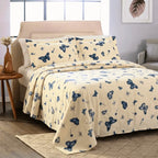 Colcha Cobre Leito Estampado Cama Queen Kit 3 Peças Firenze