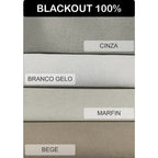 Cortina Tecido Blackout 100% 4m X Altura Sob Medida Varão